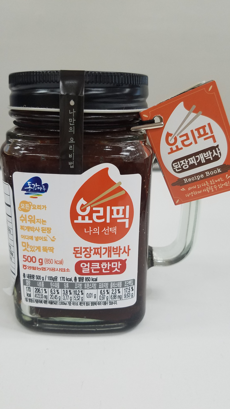 [영월농협] 만능 된장찌개박사 얼큰한맛 500g - 구수하고 얼큰한 맛 살리는 된장박사!