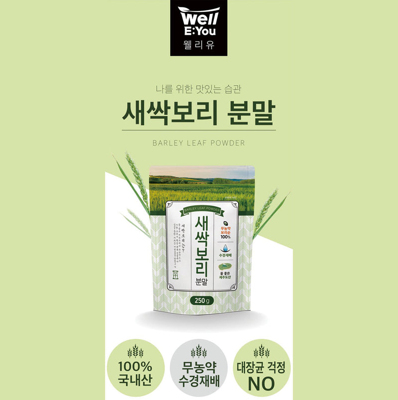 [강원도] 맛있는 습관 새싹보리 분말 250g (무농약 보리순 100%)