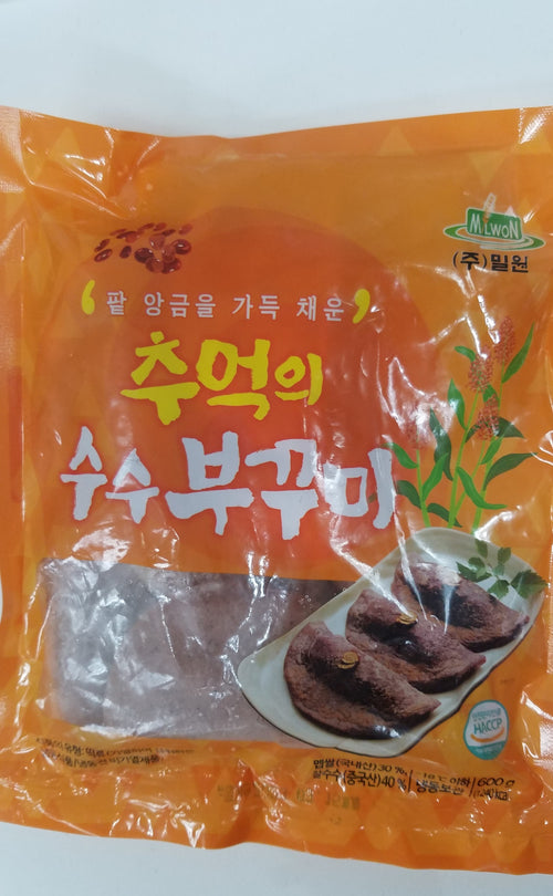 [밀원] 쫄깃하고 맛있는 찰수수 부꾸미600g  - *냉동냉장 식품 *LA와 OC지역만 배송가능*