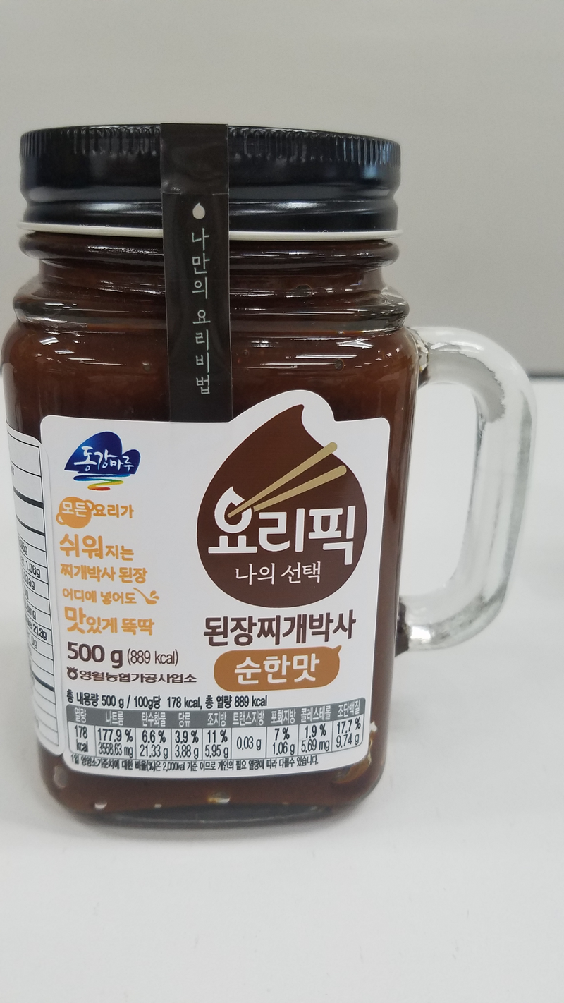 [영월농협] 만능 된장찌개박사 순한맛 500g - 진하고 구수한 맛 살리는 만능된장!