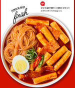 [산돌식품] K-분식, 33떡볶이 586g & 비빔쫄면 430g – 삼삼하게 맛있게 즐기는 한국인의 쏘울푸드