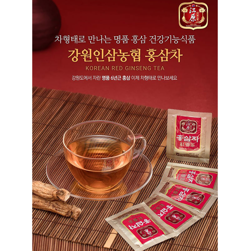 [강원도] 강원인삼농협 6년근 홍삼차 3g-100포
